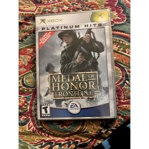 Medal Of Honor: Frontline Microsoft Xbox 2002 Complete